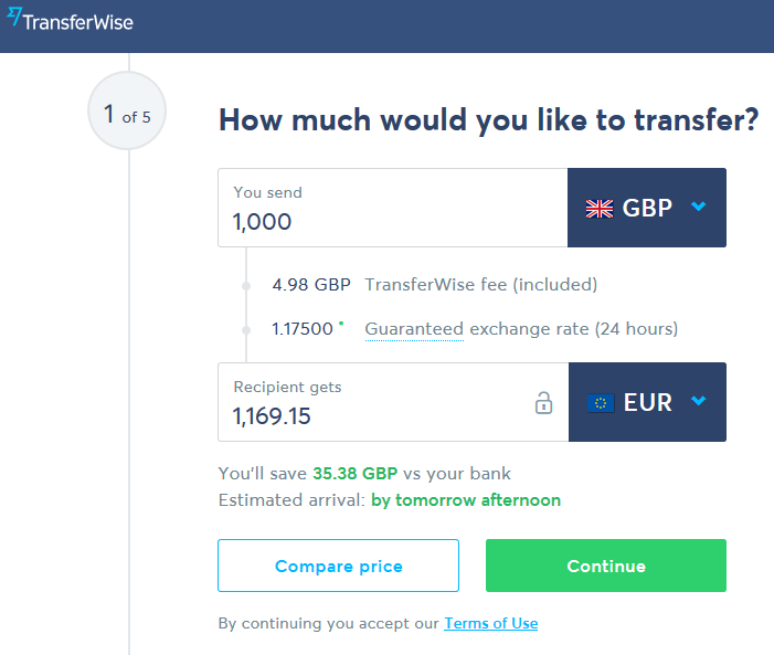 Transferwise review